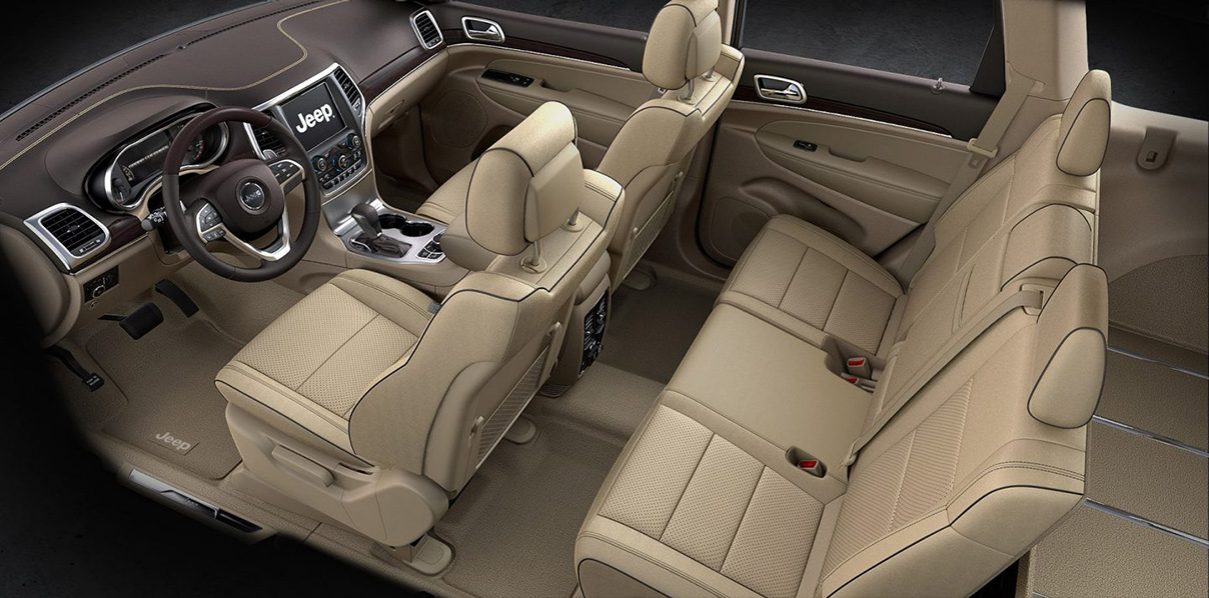 Интерьер Jeep Grand Cherokee 2021 Major официальный дилер Джип в Москве